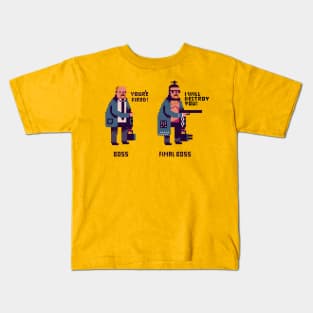 final boss Kids T-Shirt